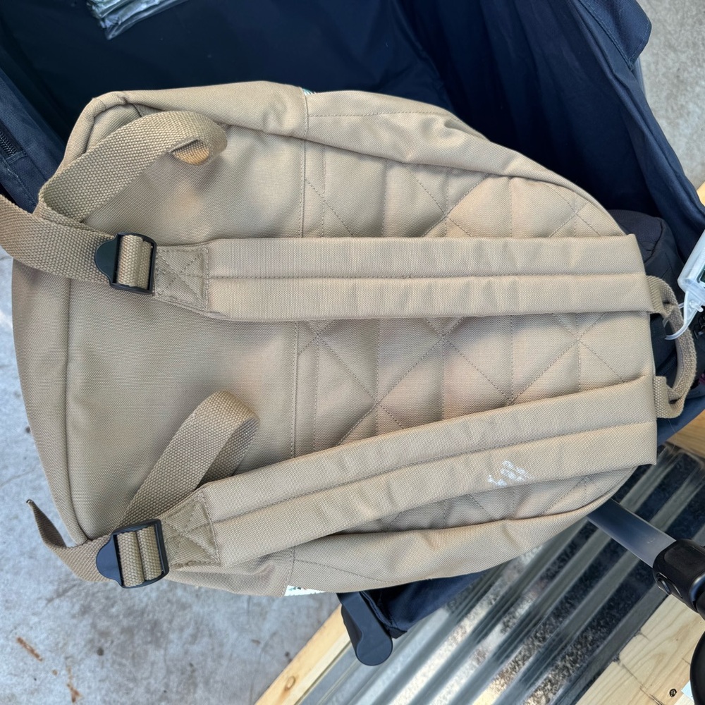 Pendleton Tan And Blue Patterned Men's Backpack - image 2